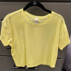 Lululemon Cates Cropped Tee
